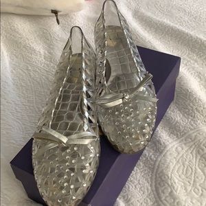 Stuart Weitzman Jelly scandals sz 8m slip on